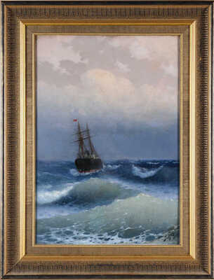 Калмыков Григорий Одиссеевич. Морской пейзаж